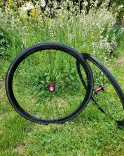 Brakeless track wheelset, hed belgiumR, sapim, mental