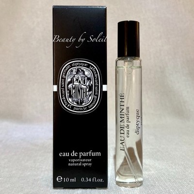 Diptyque Eau De Minthe Eau De Parfum EDP Travel Spray .34oz, 10ml New in Box