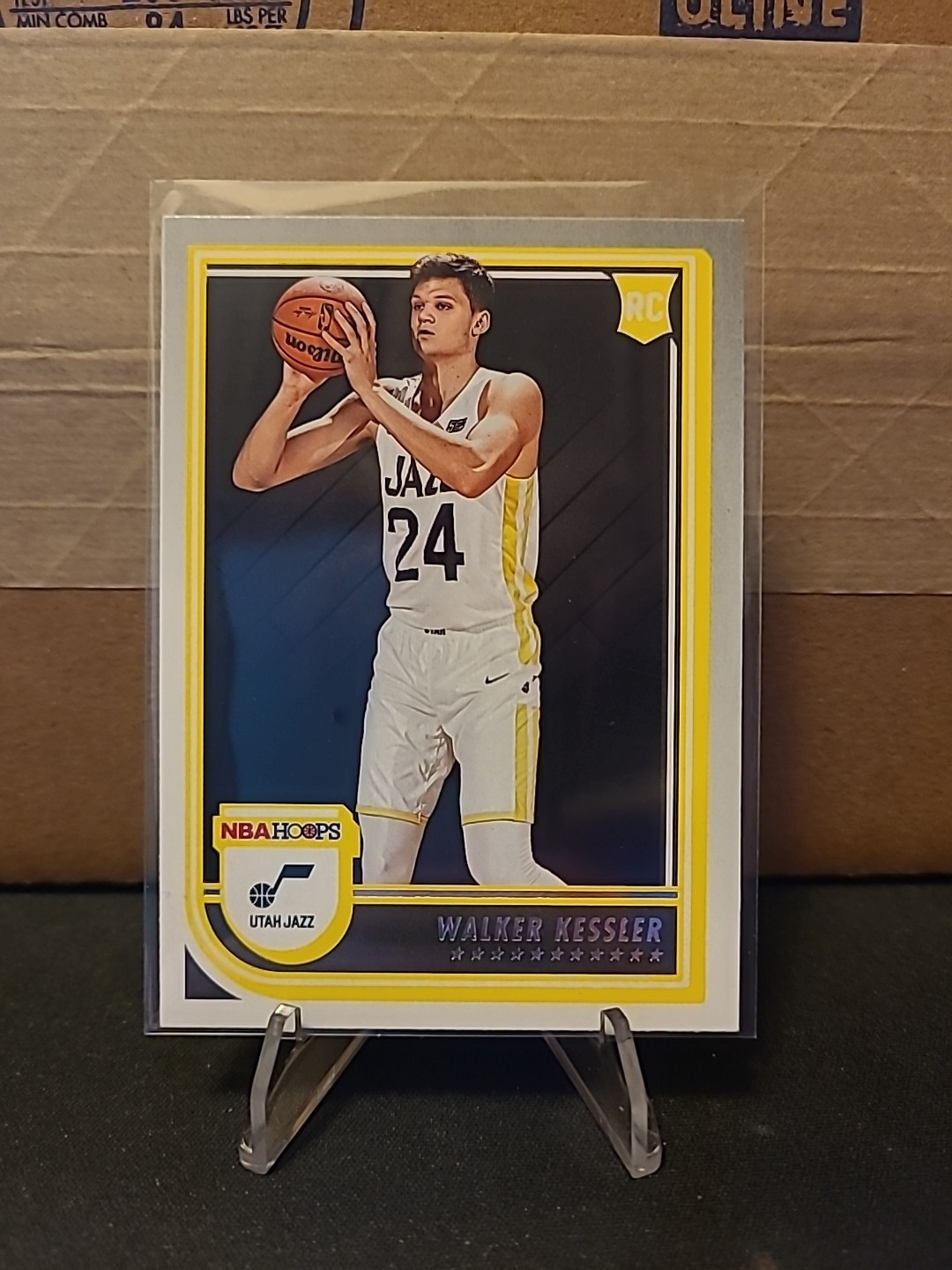 2022-23 Panini NBA Hoops Walker Kessler RC Rookie #252 Utah Jazz