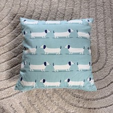 Fryetts sausage dog / dachshund cushion ~ Double sided with zip 16×16"