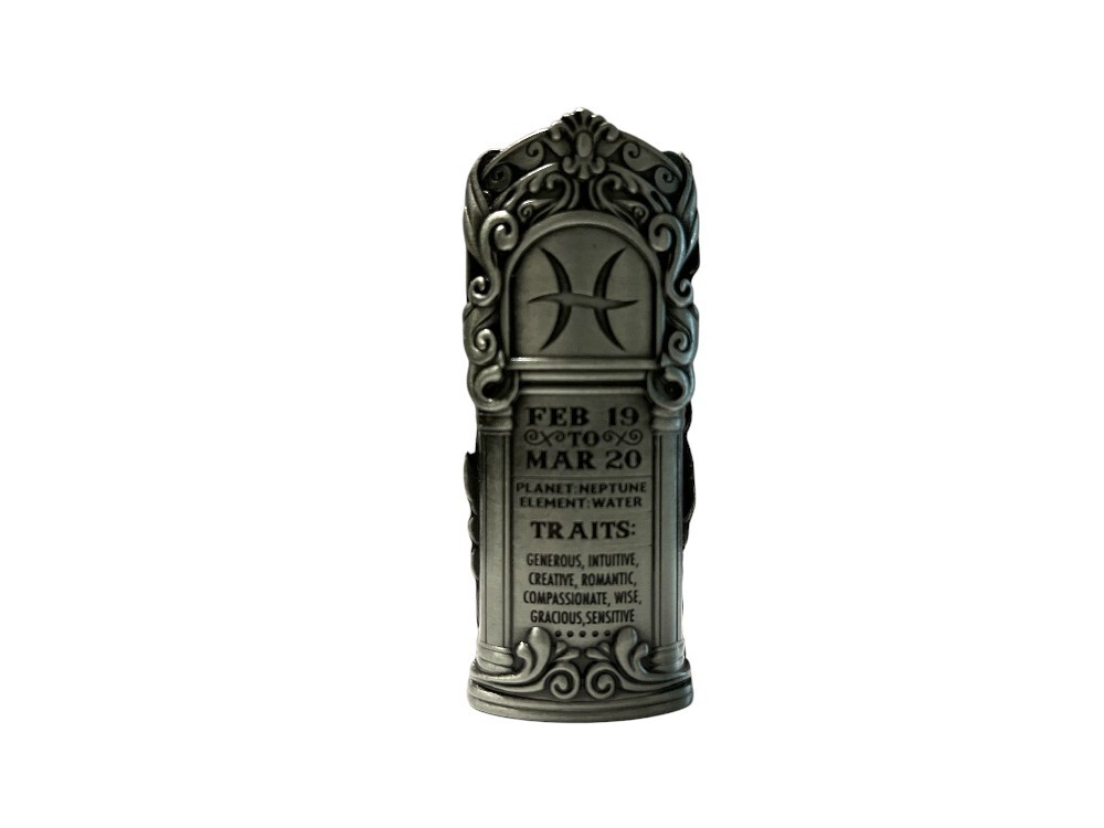 Pisces Zodiac Astrology Lighter Case Fits Bic Lighters