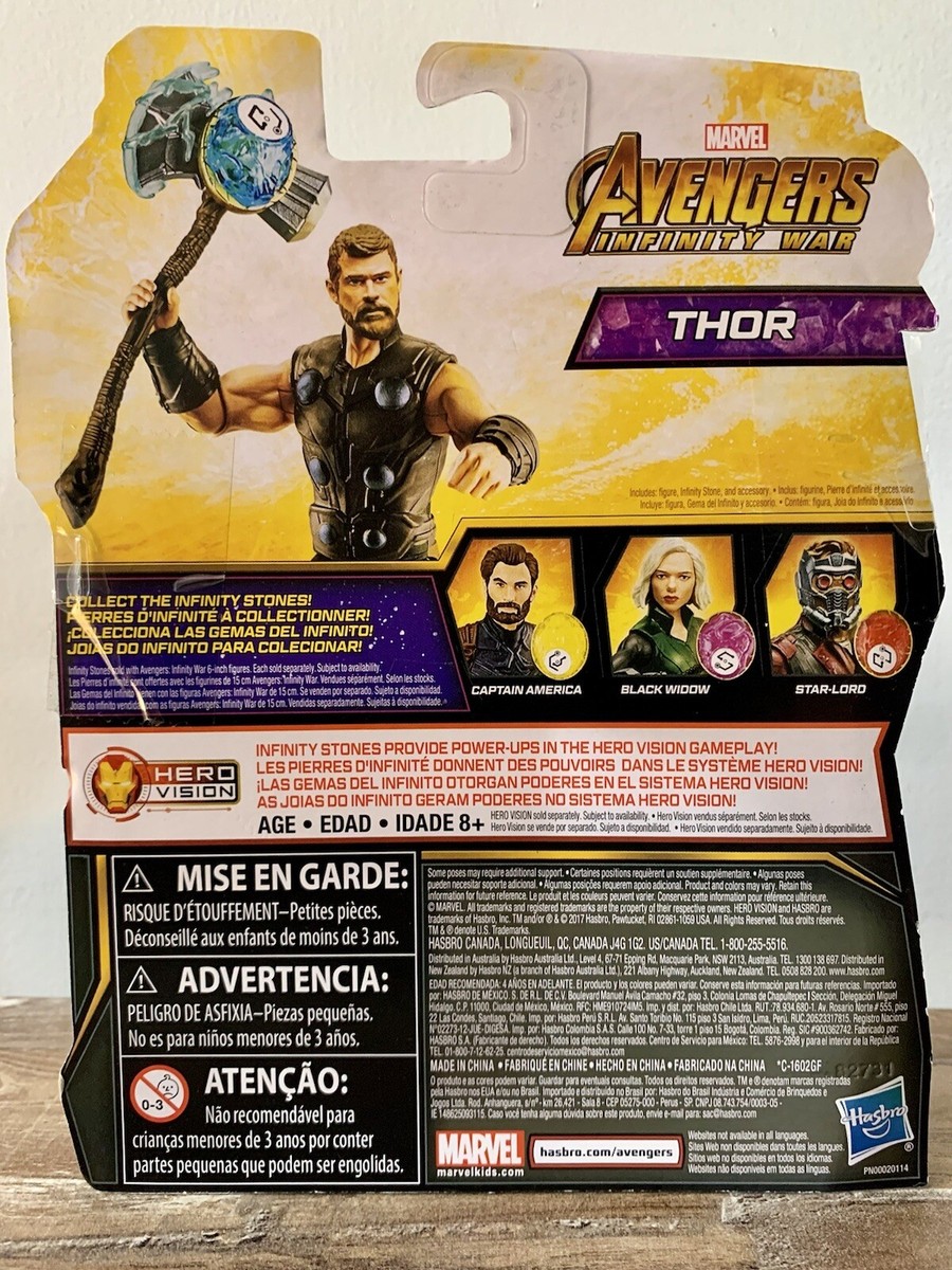 Marvel Avengers: Infinity War Thor フィギュア Marvel Avengers: Infinity War Thor with Infinity Stone
