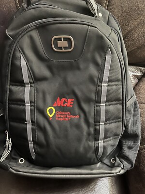 OGIO Backpack Black Airflow Vent Tablet Laptop Protection Ace Children's Miracle