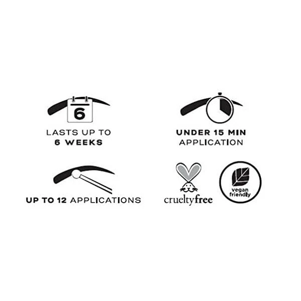 Eylure Dybrow Permanent Tint for Brows Dye Kit Dark Brown,5 ml, Free Delivery 🚚 - Image 4 of 4