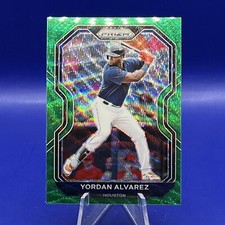 Yordan Alvarez 2021 Prizm Green Wave Prizm 