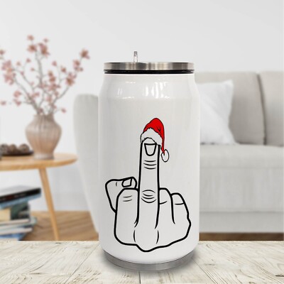 9 Unzen Wiederverwendbare Metalldose - Festlicher Finger