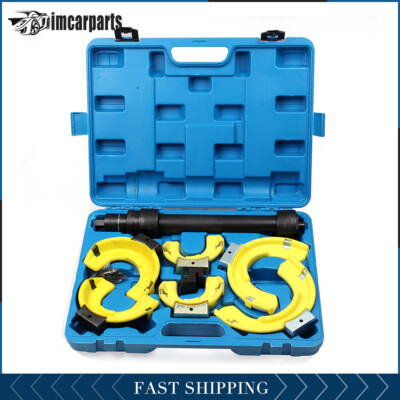 Fits Interchangeable Fork Strut Coil Spring Compressor Extractor Tool Set