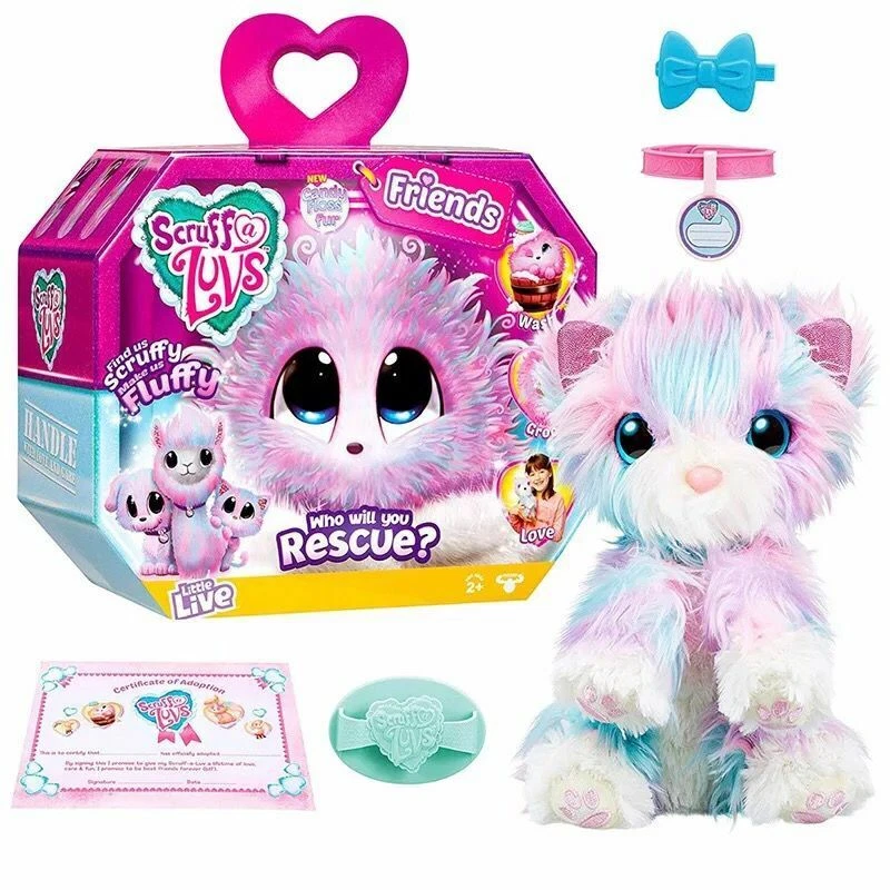 New Scruff A Luvs Plush Mystery Rescue Pet Who Will You Rescue Kid