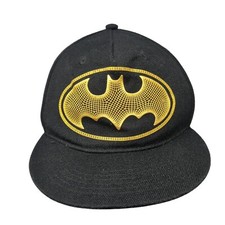 Batman Snapback Hat Black 4-8 Years Old Adjustable Superhero H M
