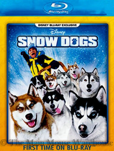 Disney Snow Dogs Dogsled Alaska Sled Dog Racing Family Comedy Movie on Blu-ray - Picture 1 of 1