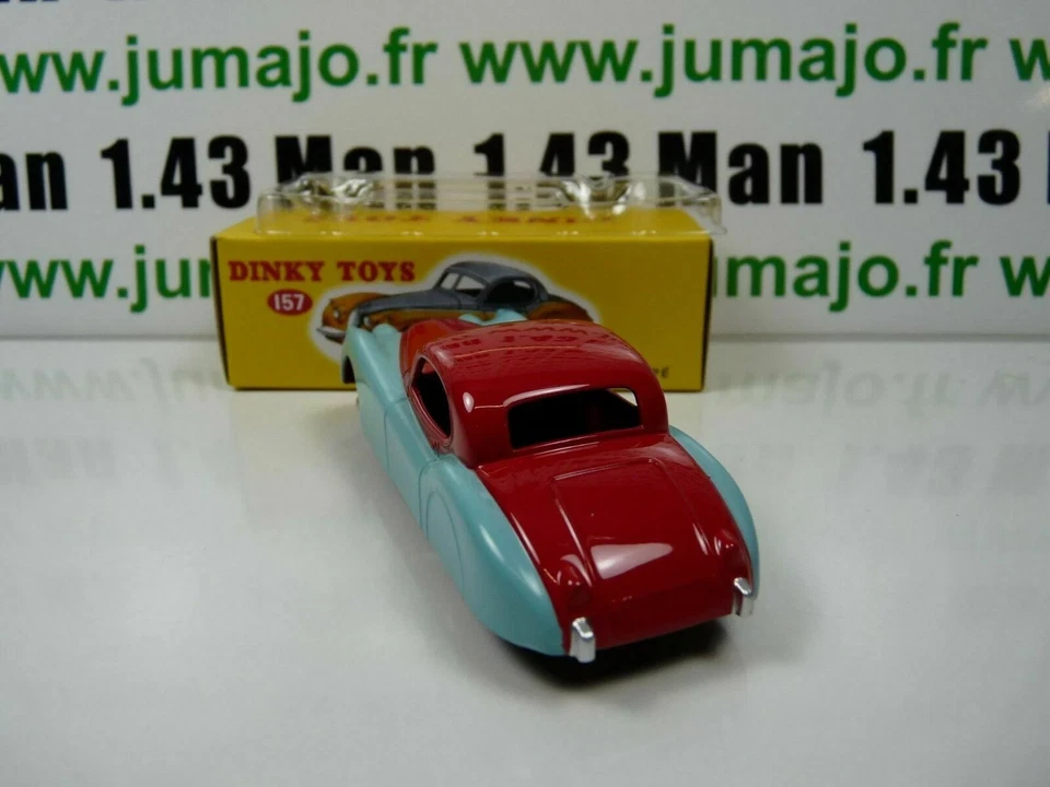 DT240 Voiture 1/43 réédition DINKY TOYS DeAgostini JAGUAR XK120 bicolore 157 - Photo 3/4