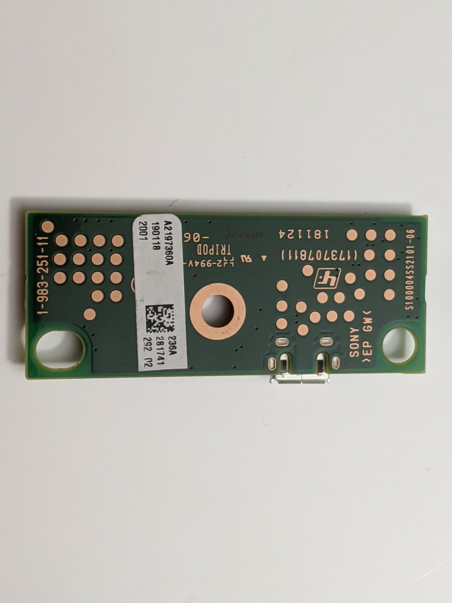 Sony MICIF Board A2197360A 1-983-251-11 | eBay