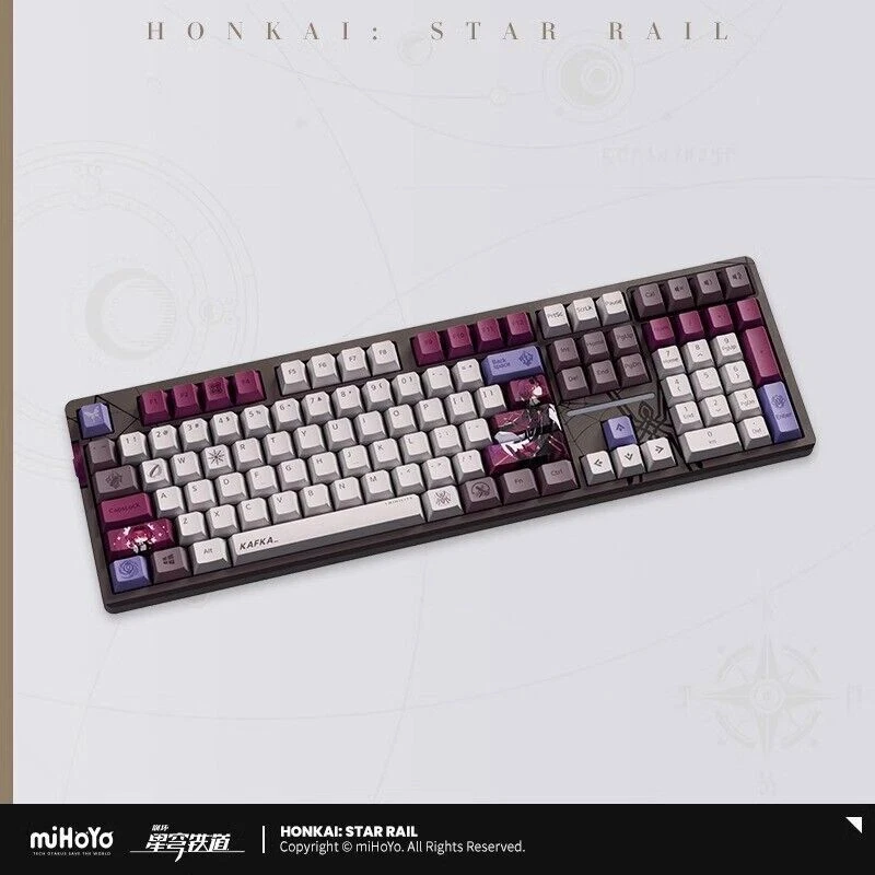 miHoYo Honkai: Star Rail Kafka Mechanical Keyboard RGB Tri Mode 108/87 Keys Gift - Image 4 of 4