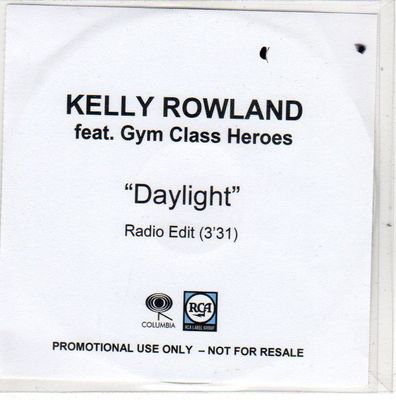 (EO346) Kelly Rowland ft Gym Class heroes, Daylight - DJ CD