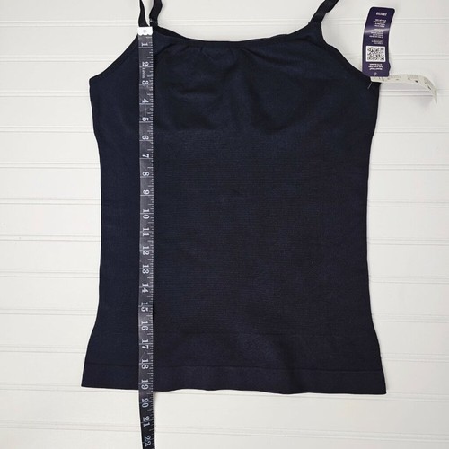 Cami modeladora de cuello redondo negra Empetua by Shapermint para mujer talla 2XL NUEVA CON ETIQUETAS - Imagen 12 de 13