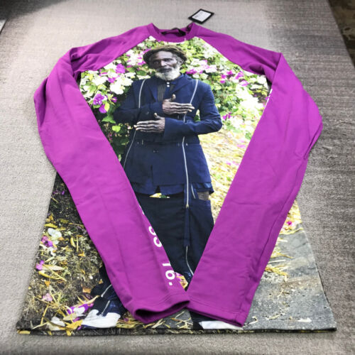Hood By Air Sweater Mens OS Pieter Hugo X HBA Dress Purple Galvanize Jamaica - Afbeelding 1 van 9