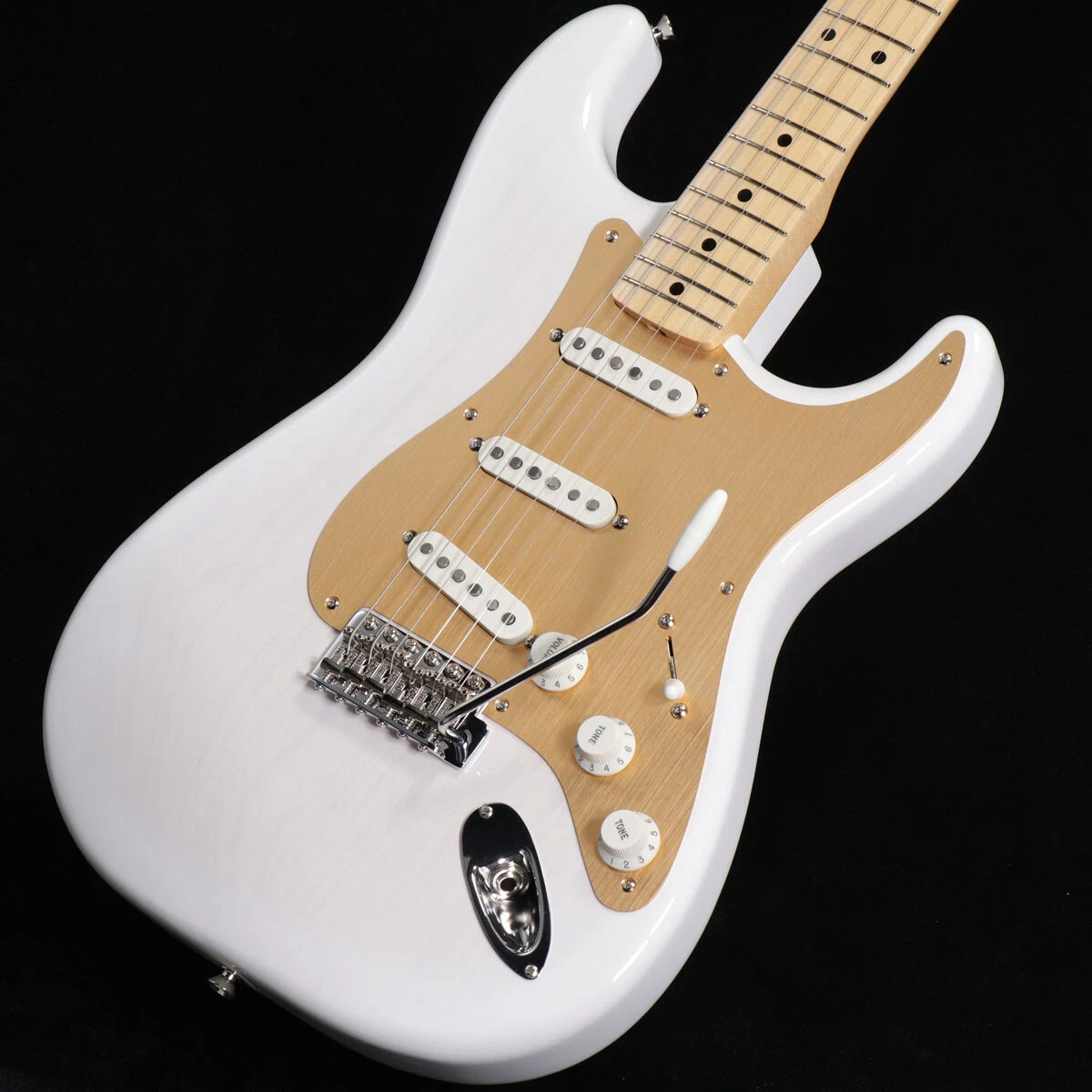 Fender Made in Japan Heritage 50s Stratocaster White Blonde Maple with gig  bag