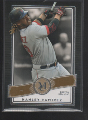 HANLEY RAMIREZ   2016 TOPPS MUSEUM COLLECTION COPPER CARD #28