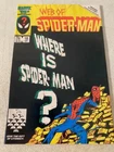 Web of Spider-man #18 1st Venom in shadows Key 1986