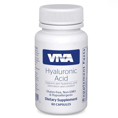 Hyaluronic Acid High Absorption Vegetarian and Non GMO-60 Capsules