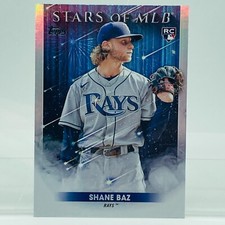 2022 Topps Update Shane Baz Stars of MLB Rookie Card RC #SMLB-86