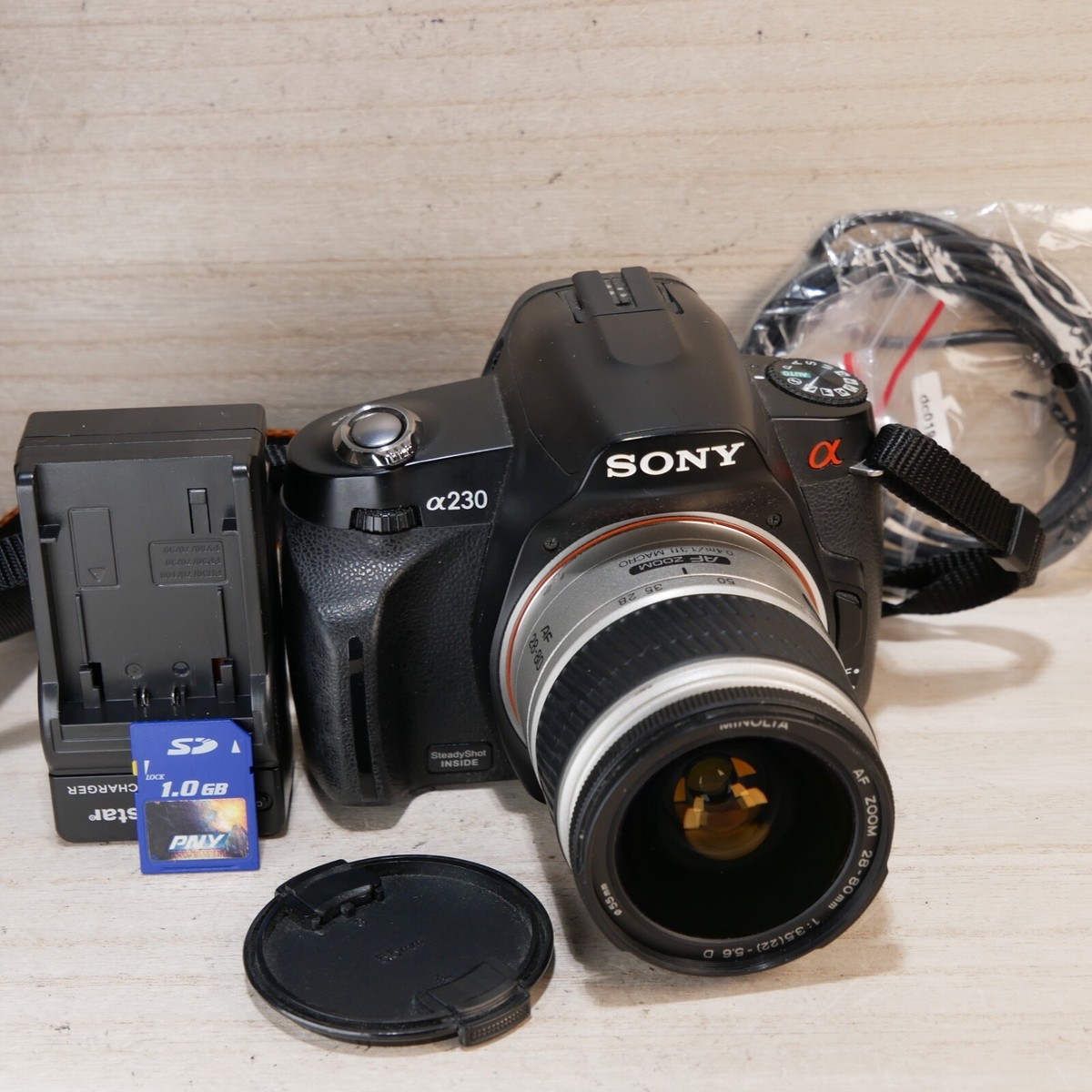 Sony Alpha a230 10.MP Digital SLR Camera W lens *GOOD/TESTED