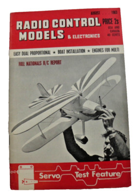 Radio Control Models & Electronics Magazine August 1963