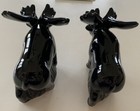 NEW Moose Salt & Pepper Shaker Set Rustic Cabin Decor-Moose Check Hand Painted — photo 10
