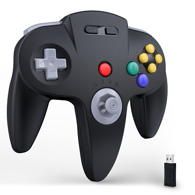 Wireless N64 Controller USB Gamepad for Nintendo Switch PC Mac OS Raspberry Pi