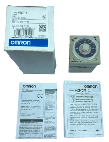 Omron H3CR-A Solid State Timer Relay Controller 100-240 VAC 100-125 VDC 50-60Hz