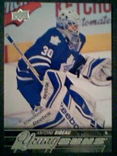 ANTOINE BIBEAU  15/16 AUTHENTIC UDS1 YOUNG GUNS CARD  SP