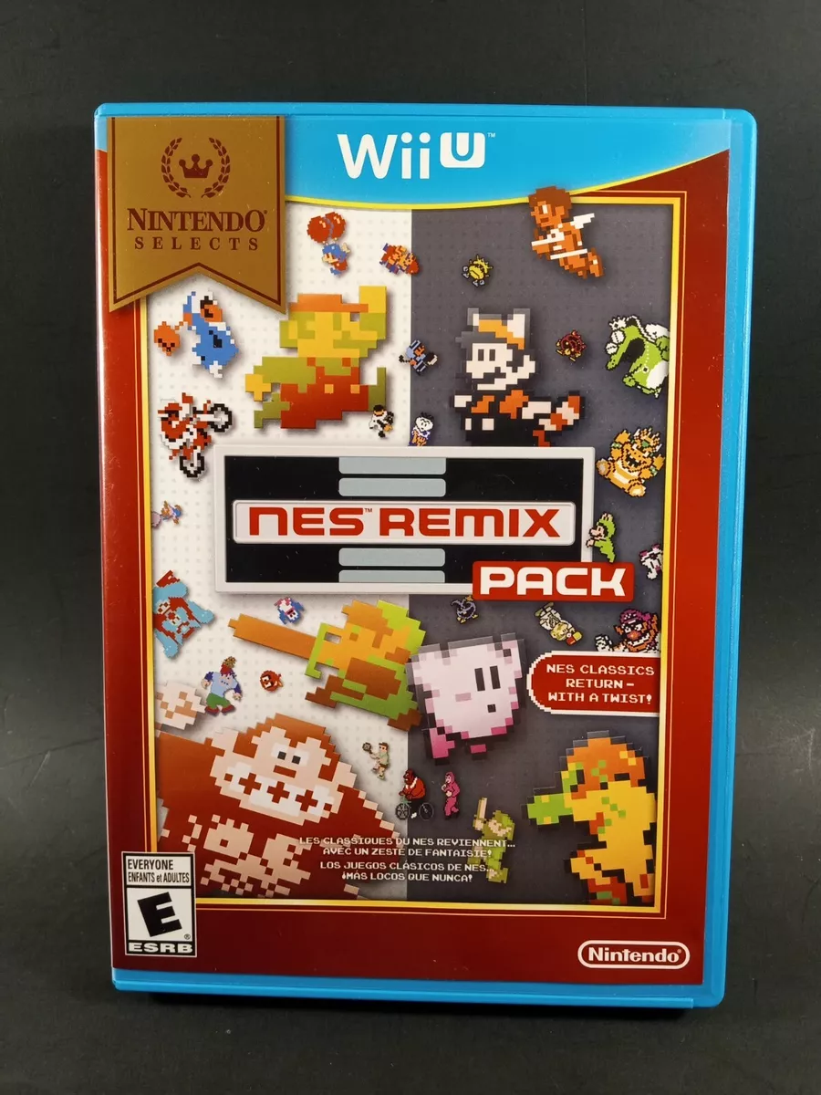 NES Remix Pack (Nintendo Wii U, 2014) Game Nintendo Selects Complete