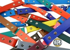 16-20" BioThane EASY CLEAN Waterproof CUSTOM 2 COLOR DOG COLLAR MADE IN USA