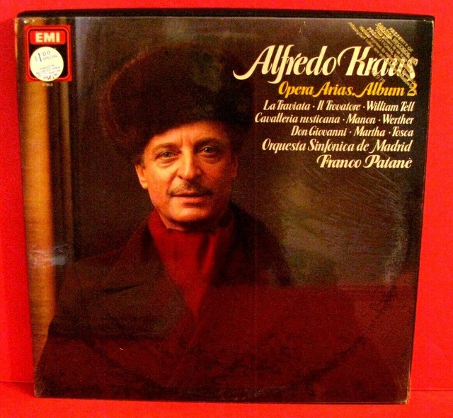 ALFREDO KRAUSOPERA ARIAS ALBUM 2 Sealed LP Free Shipping eBay