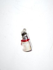925 Sterling Silver Snowman Pendant Jewelry 180w 