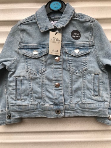 EX PRIMARK NIÑAS NIÑOS NIÑOS CHAQUETA VAQUERA JEAN TALLAS 3-7 AÑOS | eBay