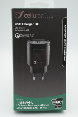 Cellularline USB-A Quick Charger Ladegerät 18W