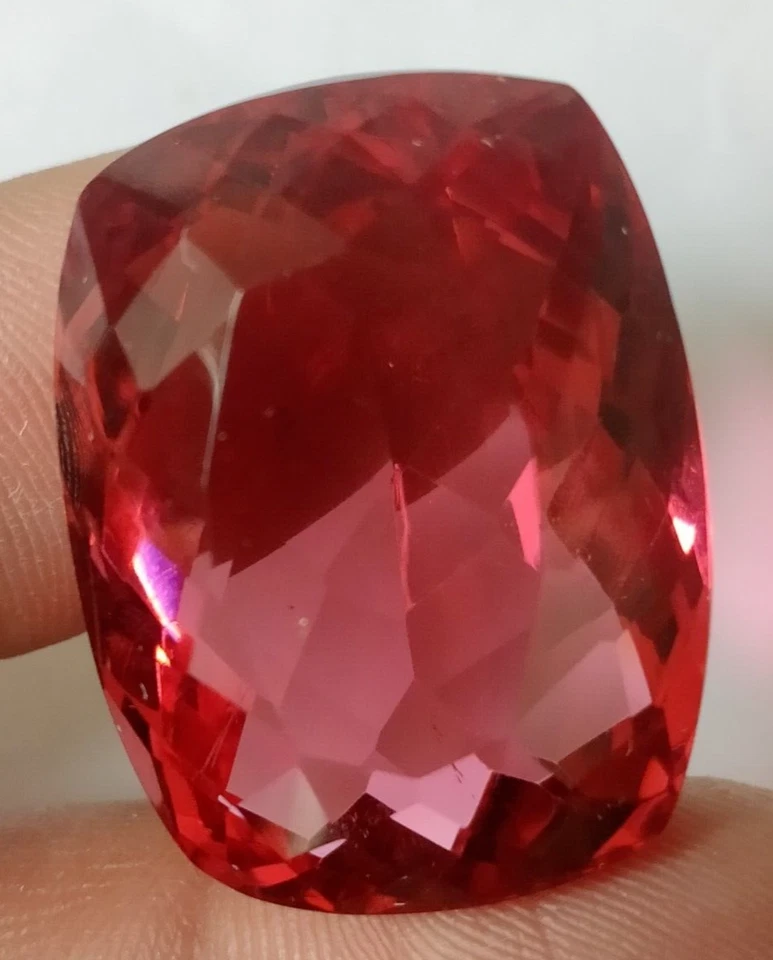 Large Pink Tourmaline Cushion Cut 85.65 Ct. Loose Gemstone for Ring & Pendant - Image 2 of 4