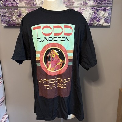 Todd Rundgren Unpredictable Tour 2022 Concert Tee Size XL NWOT