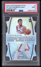 2023 Panini Contenders Optic Victor Wembanyama #3 PSA 9 RC Superstars Basketball