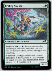 Coiling Stalker 179/302 Kamigawa: Neon Dynasty Common MTG