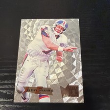 John Elway 1995 Fleer Metal - Silver Flasher Card#13. Denver Broncos