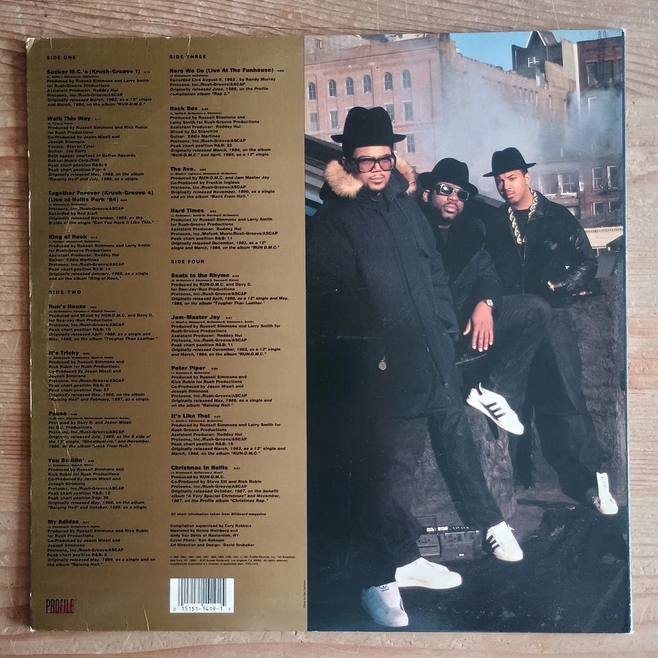 Run-DMC - Together Forever 2xLP US-1991 1st PRESS VG+/VG(+) - Bild 2 von 4