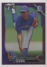 2016 Bowman Draft Chrome Picks Purple Refractor 44/250 Justin Dunn #BDC-29 8k4