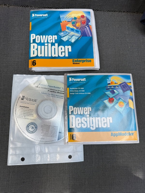 POWERSOFT POWER BUILDER ENTERPRISE WINDOWS VERSION 6  - My personal copy