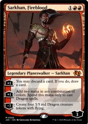 Sarkhan, Fireblood - Foundations Jumpstart - Mythic Planeswalker