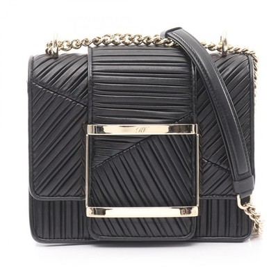 Roger Vivier Tres Vivier leather shoulder bag - DUTY FREE