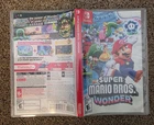 Super Mario Bros Wonder (Nintendo Switch) - Tested w/ Game and Case
