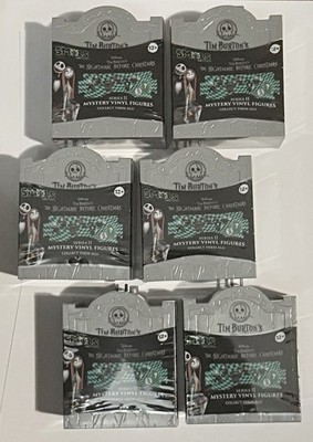 6 Nightmare Before Christmas Mystery Vinyl Figures Series II
