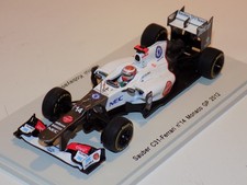 1/43 Spark Sauber C31 Ferrari  car #14 from 2012 Monaco GP of K.Kobayashi S3032